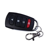 Control Remoto Inalámbrico YET084-T con Código de Aprendizaje 1527, Transmisor RF de 315mhz 433.92mhz, Control Remoto con Botones ABCD