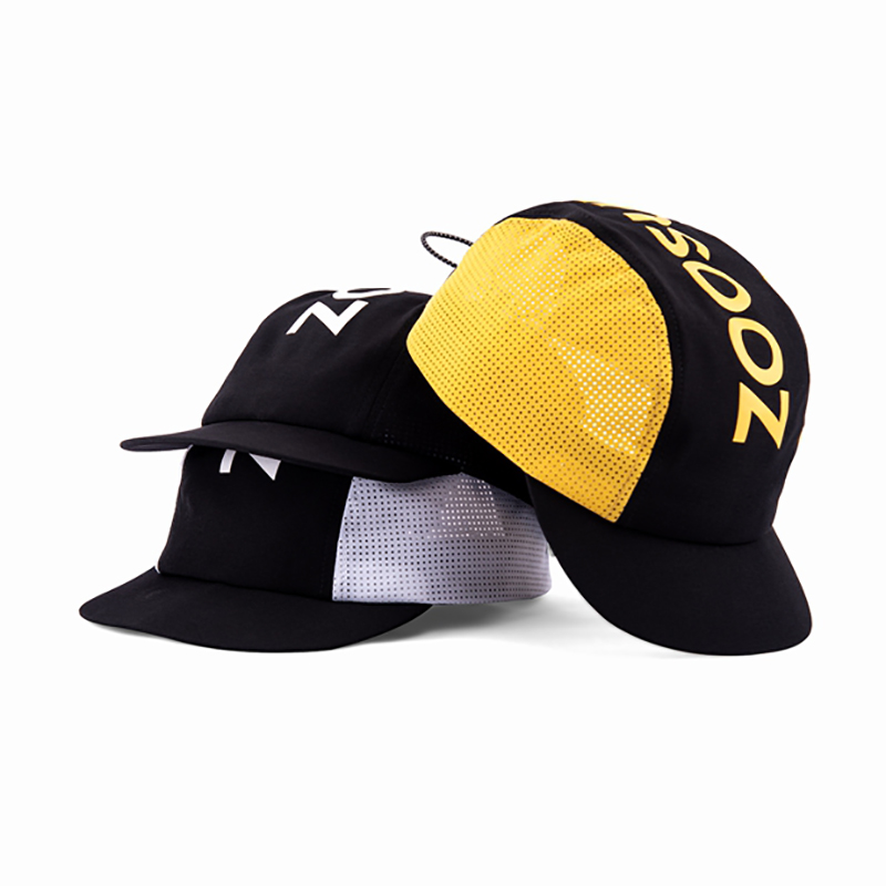 Trucker Hats Short Bill Running Hat Short Brim Cap Panel Unisex