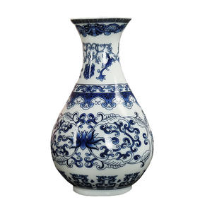 Chinese Stijl Kleine Blauwe En Witte Porseleinen Vaas Klassieke Keramische Bloem Muur Opknoping Vazen Buitenshuis Voor Woondecoratie - Product Image 6
