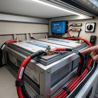 Hochflexible ESS-Batteriekabel, Kupfer-Verbindungskabel, Wechselrichter-Verkabelungsset mit SC-Anschlüssen für Autobatterie-Wechselrichterkabel