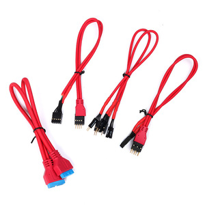 Wire Harness Extension Cable White 4 Pin Connector For <b>Computer</b> Motherboard Power Supply <b>Accessories</b> - Product Image 3