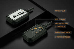 Profesyonel köpek <span class=keywords><strong>e</strong></span>ğitim şok yaka açık uzun mesafe uzaktan elektrik <span class=keywords><strong>e</strong></span>ğitim <span class=keywords><strong>e</strong></span>-yaka avcılık köpek IPX7 ile kutu - Product Image 6