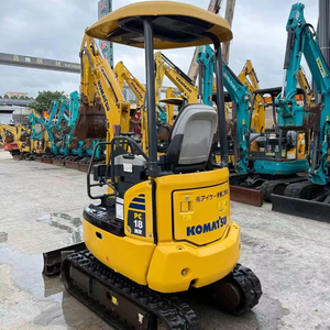 <span class=keywords><strong>Mini</strong></span>-excavatrice japonaise d'<span class=keywords><strong>occasion</strong></span> KOMATSU PC18 d'<span class=keywords><strong>occasion</strong></span> avec moteur, boîte de vitesses, PLC et pompe hydraulique d'origine pour le creusement de fossés - Product Image 3