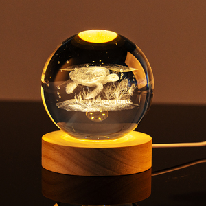 Bolas de Cristal Grabadas con Láser 3D de 6cm y 8cm, Venta al por Mayor, Directo de Fábrica WDY0433 - Product Image 2