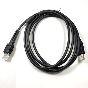 Câble de scanner de codes-barres SOTESIN 10P10C RJ45 RJ50 vers USB Câble de données 2D pour scanner Zebra <span class=keywords><strong>LI3608</strong></span>-<span class=keywords><strong>SR</strong></span> LI3678-<span class=keywords><strong>SR</strong></span> DS3608-HP DS3678-DP - Product Image 3