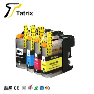 Tatrix LC121 LC123 LC 121 123 Premium renk uyumlu yazıcı mürekkep püskürtmeli mürekkep kartuşu için Brother MFC-J870DW MFC-J650DW