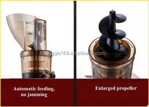 220V/50Hz 1200W comercial profesional jugo de naranja fresco fruta naranja exprimidor máquina puerto de alimentación grande jengibre zanahorias exprimidor - Product Image 4