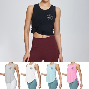 เสื้อกล้ามครอปผ้าเจอร์ซีย์สำหรับผู้หญิงเสื้อครอปยาวถึงสะโพกคอลึก - Product Image 5