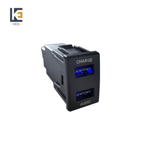 KEDI Car Charger Dual USB 3.1A Fast Charging For Toyota Vehicles Cigarette <b>Lighter</b> Type - Product Image 1