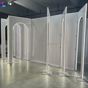 Lida ฉากหลังเวทีแต่งงานแผงพีวีซีตกแต่งแฟนซีสำหรับตกแต่งเวทีแต่งงาน - Product Image 3