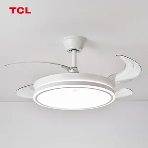 TCL 36W AC220V 3000K 4500K 6000K ventilateur de plafond moderne avec lumière et télécommande led ventilateur lumière plafonnier avec ventilateur