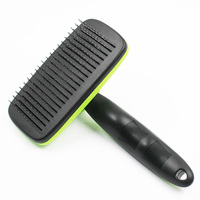 Brosse à Poils d'Animaux Auto-Nettoyante pour Chiens et Chats, Outil de Toilettage Poils Lisses, Meilleure Vente
