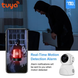 3MP tuya akıllı wifi güvenlik kamerası pan tilt 360 derece otomatik izleme hareket algılama alarmı iki yönlü ses sd kart bulut depolama - Product Image 4