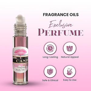 Huile de parfum en rouleau Candy Kiss de qualité supérieure, écologique, senteur fraîche fruitée florale longue durée 10ml, compatible TSA pour femmes, OEM - Product Image 3