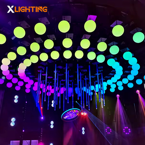 Lampu kinetik LED bola angkat DMX, lampu kinetik Motor DMX untuk panggung, DJ Disco Club, solusi pencahayaan daya 100W - Product Image 6