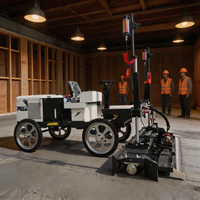 Machine de nivellement au laser intelligente pour béton, récepteur laser STS pour le pavage automatique du béton