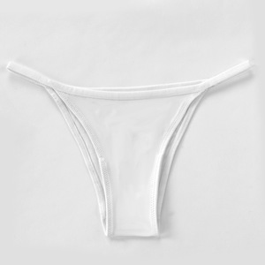 Tanga Brasileña de Algodón Natural para Mujer, Color Rosa, Estilo Hipster - Product Image 5