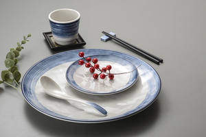 Tasses à thé réutilisables de mélamine d'épaisseur en plastique empilable imprimée de bon sentiment de main - Product Image 2