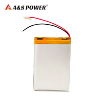 AS483450 3.7V 850mAh Baterai LiPo Isi Ulang Baterai Lithium Polymer untuk Lampu Camping Luar Ruangan