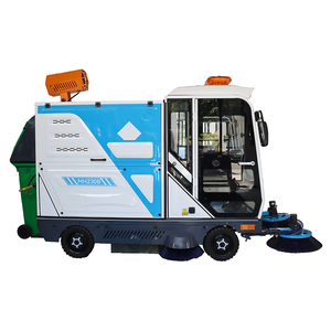 Mini balayeuse électrique de voirie <span class=keywords><strong>Hippo</strong></span> MH230B-1 avec bac à déchets arrière pour poubelle de 240L - Product Image 4