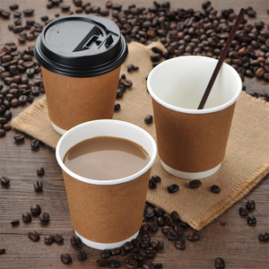 Factory Kraft Paper Cups Made in Vietnam Takeway Disposable Paper Hot Cold Coffee <b>Tea</b> <b>Travel</b> <b>Mugs</b> Best Selling Products 2025 - Product Image 5