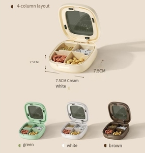 Tổ chức thuốc cầm tay 7 ngày với các ngăn AM/PM-Hộp Thuốc Du Lịch Chống rò rỉ để sử dụng hàng ngày vật liệu PP cấp thực phẩm - Product Image 6