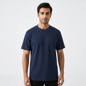High Quality Wholesale 100% Cotton <b>Tshirts</b> for Men T Shirts <b>Plain</b> Custom Printing Oversized <b>White</b> Blank T-Shirt - Product Image 1