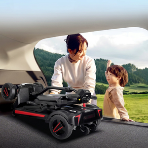 Scooter Eléctrico Plegable Automático con Frenado Estable, Liberación de la Palanca de Control para Frenar Automáticamente, Batería Portátil -BZ-3473 - Product Image 1