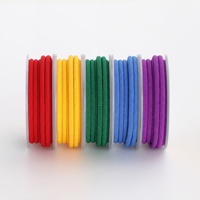 Cordon de bijouterie 3mm Cordon de polyester Cordon de perlage Accessoires de bijouterie Bracelet et collier tressés 81 couleurs