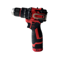 Perceuse-visseuse à percussion sans fil 21V avec batterie lithium-ion, moteur sans balais, qualité industrielle, fonction marteau