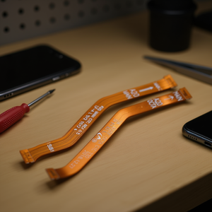 Cable flexible para Samsung Galaxy A20 A205F, pieza de repuesto del conector de la placa secundaria principal - Product Image 3