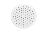 Design élégant Douche à effet pluie Robinet de salle de bain à économie d'eau Pommeau de douche à effet pluie avec surface plaquée