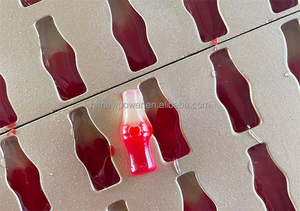 Línea de producción de dulces blandos de pectina Drop Roller Toffee Apple Jelly Sweet Bear Gummy Candy Make Machine - Product Image 2