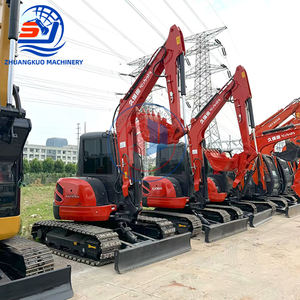 Excavadora Kubota Kx155 usada original de Japón, excavadora de 5,5 toneladas mini con excavadora, maquinaria hidráulica sobre orugas, excavadora Uesd Kubota Kx155 - Product Image 1