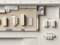 Villa modulaire de luxe à ossature acier, résistante aux intempéries, facile à assembler, style moderne, avec un design spacieux