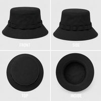 Sombrero Táctico Personalizado con Logotipo, Banda Elástica, Secado Rápido, Nailon, para Pesca y Senderismo al Aire Libre, Unisex, Ala Ancha, Bordado, Venta al Por Mayor, OEM