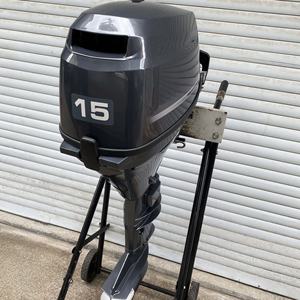 Motor fueraborda <span class=keywords><strong>F15</strong></span> de 15 HP y 4 tiempos, motor marino de 323 cc refrigerado por agua, motor fueraborda de gasolina para botes inflables de pesca - Product Image 4