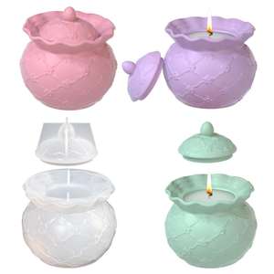 M40887 <span class=keywords><strong>Pot</strong></span> <span class=keywords><strong>de</strong></span> <span class=keywords><strong>terre</strong></span> <span class=keywords><strong>Pot</strong></span> <span class=keywords><strong>de</strong></span> <span class=keywords><strong>fleurs</strong></span> <span class=keywords><strong>Pot</strong></span> <span class=keywords><strong>de</strong></span> stockage Conteneur Aromathérapie Bougie <span class=keywords><strong>en</strong></span> béton Coupe Gypse Ciment Résine Bougie Moule <span class=keywords><strong>en</strong></span> silicone - Product Image 5