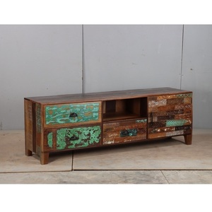 Solid Wood <b>Sideboard</b> Cabinet with Large <b>Storage</b> Space for Dining Room Living Room Kitchen Hotel Apartment Home Furniture - Product Image 2