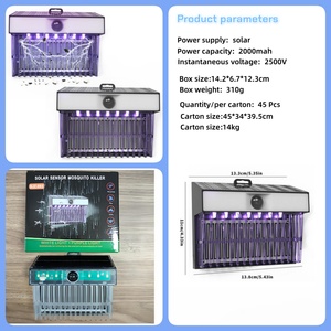 OTHC SJZ-085 Destructeur d'insectes solaire sensible à la lumière pour <span class=keywords><strong>mouches</strong></span> et moustiques, approvisionnement direct usine OEM/ODM, anti-insectes double usage intérieur/extérieur - Product Image 6