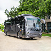 Bus touristique 100% électrique de 12,35 m, 45-50 places, automatique, conduite à gauche, autocar de tourisme, utilisation en flotte personnalisée