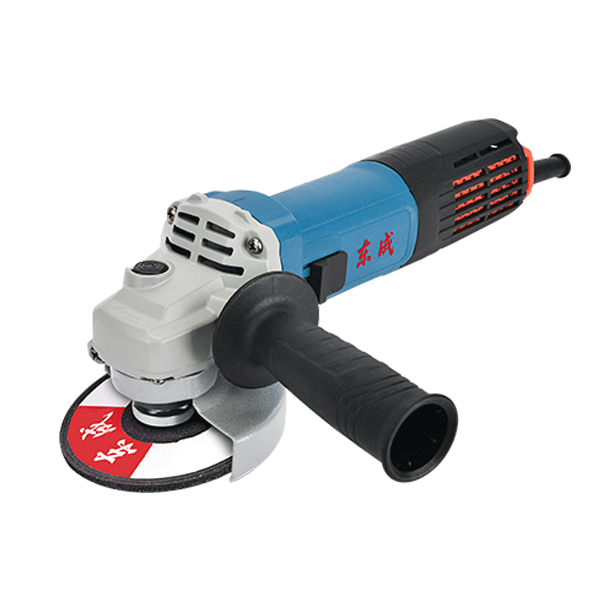 DongCheng Professional DIY Electric Angle Grinder Brushless Industrial Metal Cutting Grinding Tool with Side Switch