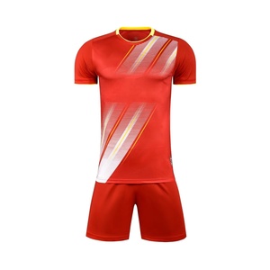Venta al por mayor equipo de fútbol personalizado Jersey bordado Kit de fútbol sublimado Jersey de fútbol para los hombres - Product Image 6