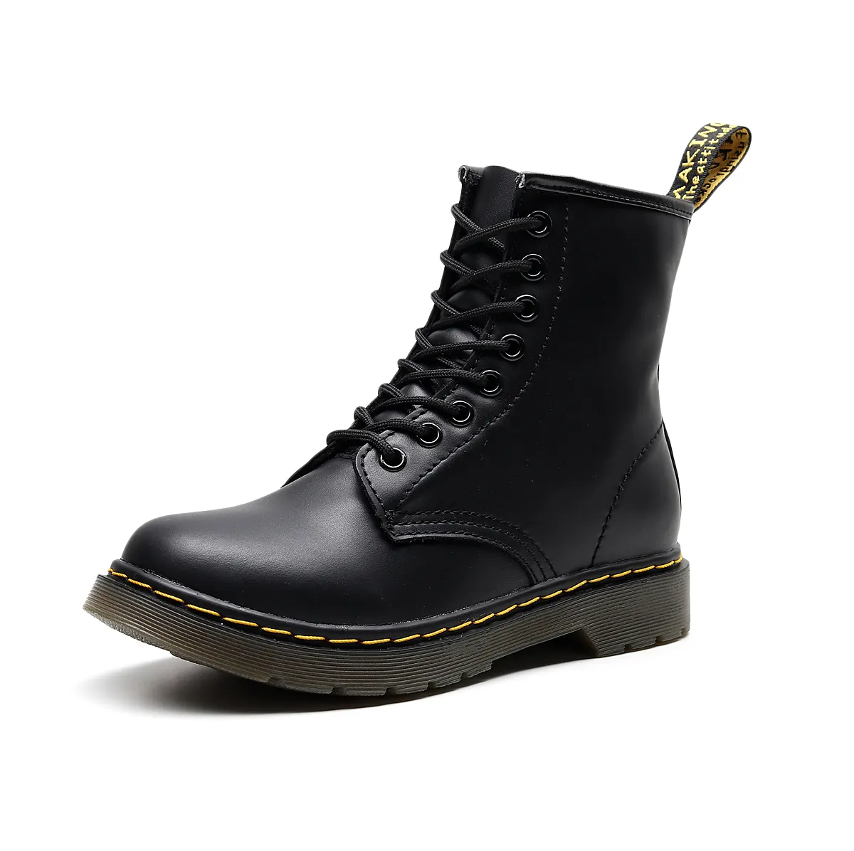New Fashion Trend Middle Calf Boots Classic Punk Street Style Shoes Men Women Boots