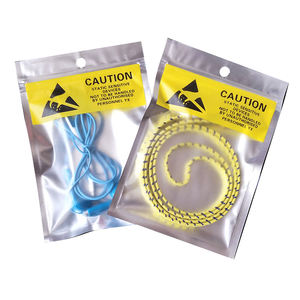 Ziplock-bolsas de celofán resellables, mini cable pequeño, accesorios electrónicos, embalaje con cremallera, cierre con logotipo - Product Image 3