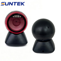 Lecteur de codes-barres de bureau 1D 2D QR Symcode omnidirectionnel USB SUNTEK R11 en stock, numérisation haute vitesse