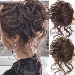 Accessoires de cheveux de mariée européens et américains, chignon, <span class=keywords><strong>donut</strong></span> pour cheveux - Product Image 2