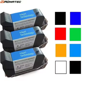 Cartucho de tinta Yaomatec de 12,7mm, Blanco, Negro, Rojo, impresora de inyección de tinta de mano, Color cartucho de tinta solvente de ecológica, cartucho de tinta de impresora TIJ - Product Image 4