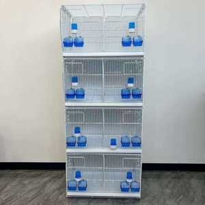 202 vendita calda di alta qualità impilabile da riproduzione uccelli gabbia per uccelli grande gabbia in metallo gabbia per uccelli - Product Image 6