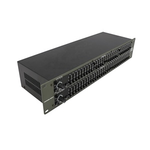 Equipo de sonido profesional Dual 31-Band Audio Graphic <span class=keywords><strong>Equalizer</strong></span> <span class=keywords><strong>1</strong></span>/3-Octave Constant Q Frecuencia Band 231 Oferta de descuento Metal - Product Image 4